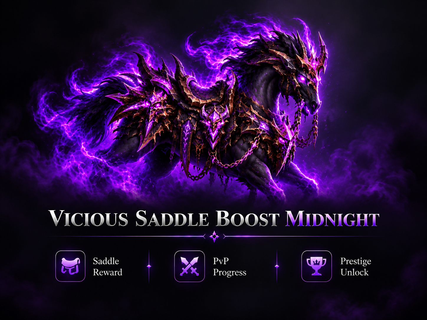 VICIOUS SADDLE BOOST MIDNIGHT