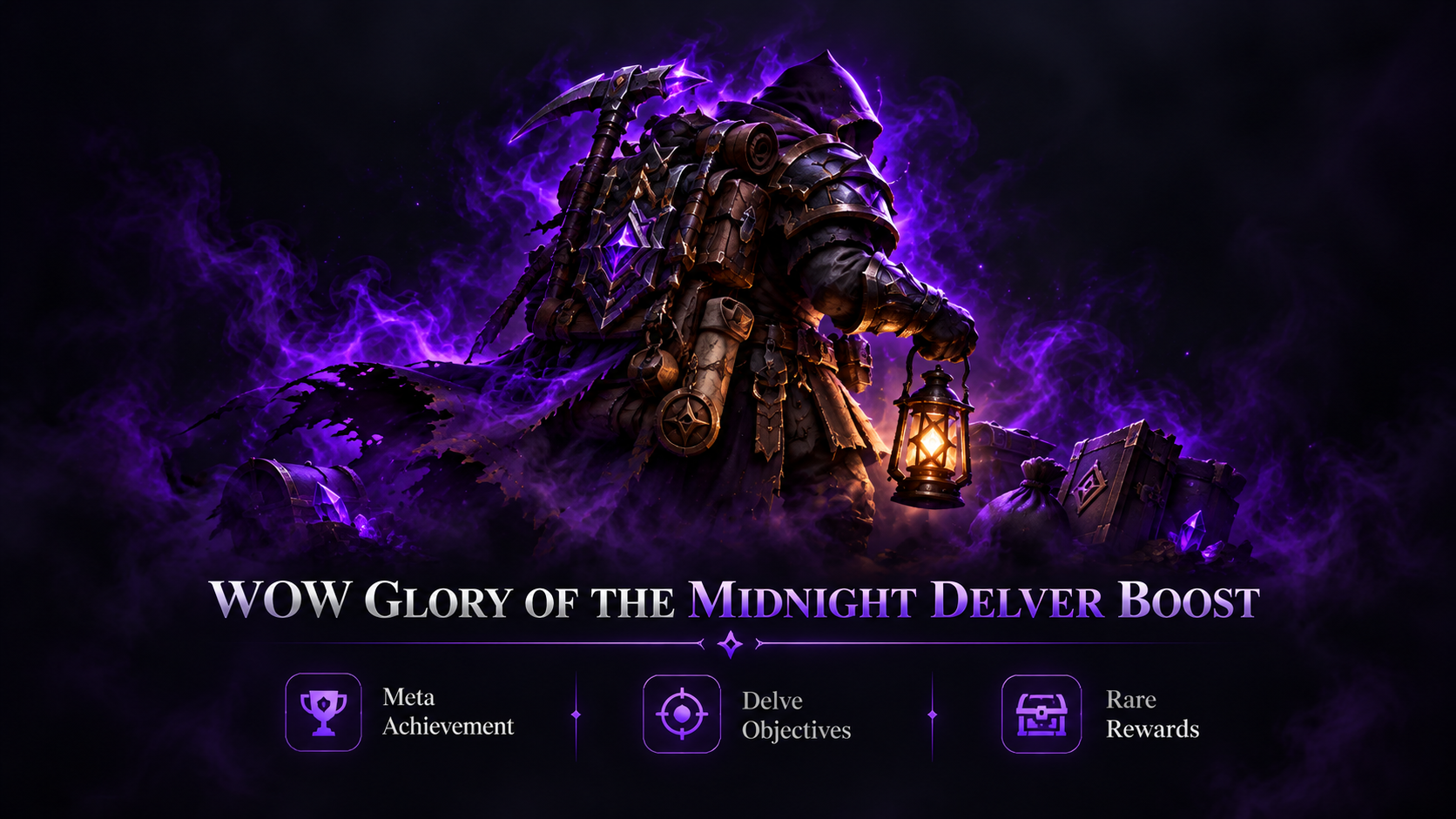 WOW GLORY OF THE MIDNIGHT DELVER BOOST