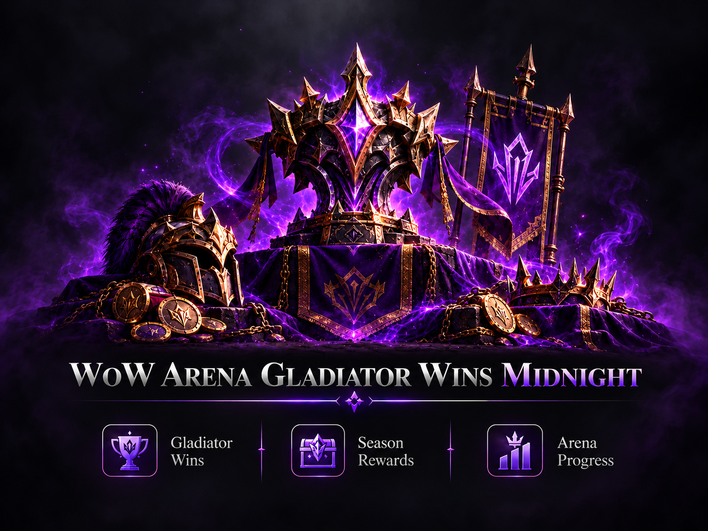 WOW ARENA GLADIATOR WINS MIDNIGHT