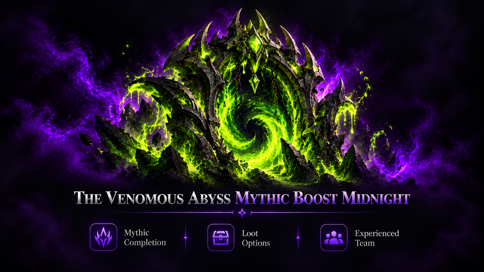 THE VENOMOUS ABYSS MYTHIC BOOST MIDNIGHT