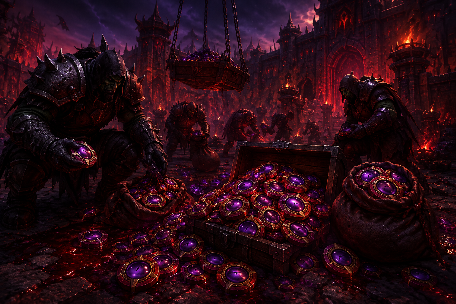 WOW BLOODY TOKENS FARM