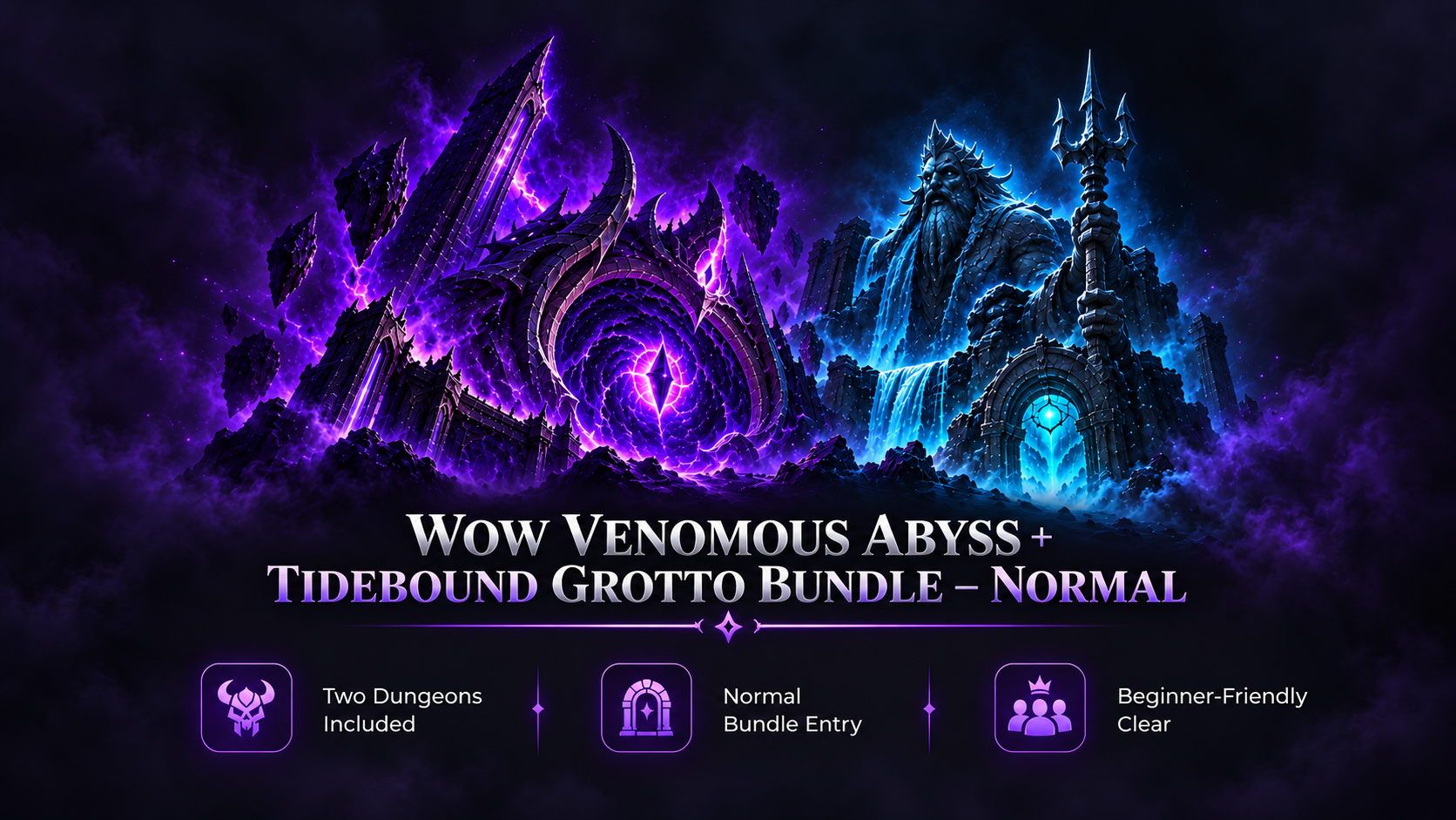WOW VENOMOUS ABYSS + TIDEBOUND GROTTO BUNDLE – NORMAL