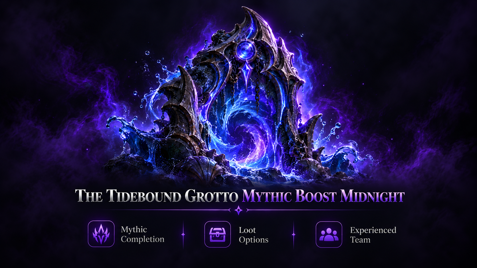 THE TIDEBOUND GROTTO MYTHIC BOOST MIDNIGHT