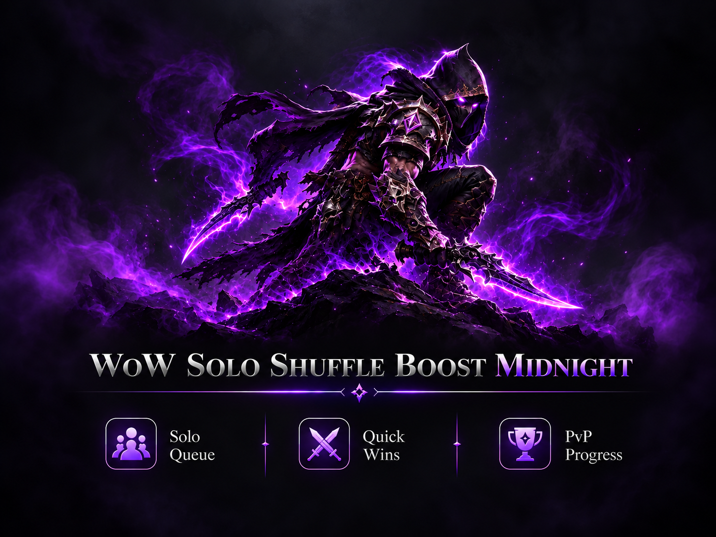WOW SOLO SHUFFLE BOOST MIDNIGHT